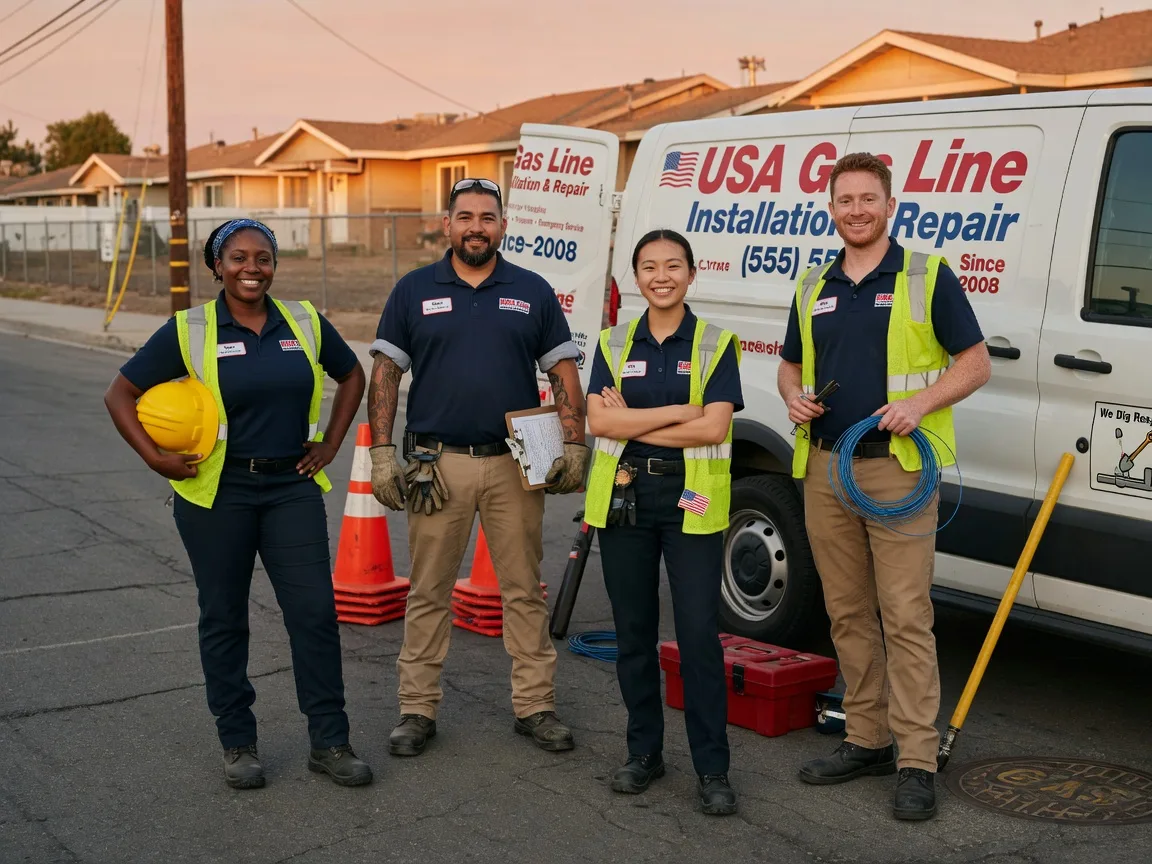 Gas Line Installation company in Lignum, VA